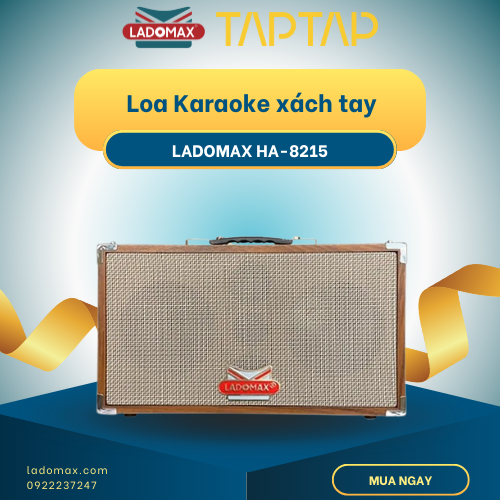 Giảm 40% Loa Karaoke xách tay Ladomax