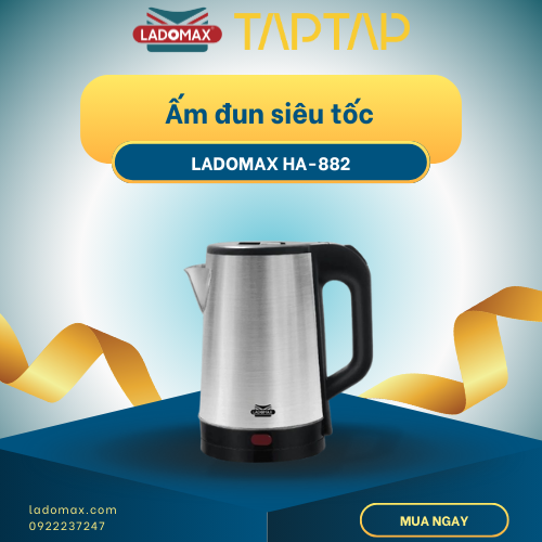 Giảm 40% Ấm đun siêu tốc Ladomax
